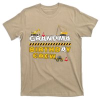 Grandma Birthday Crew Construction Family Birthday Party T-Shirt