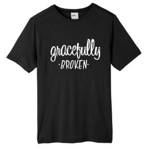 Gracefully Broken Christian Religious Grace Christmas Tall Fusion ChromaSoft Performance T-Shirt