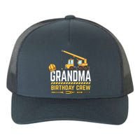 Grandma Birthday Crew Construction Birthday Yupoong Adult 5-Panel Trucker Hat