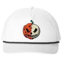 Golf Ball Costume - Pumpkin Skull Halloween Golf Player Snapback Five-Panel Rope Hat