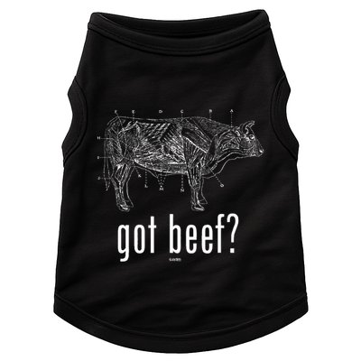Got Beef Cuts Of Beef Funny Meat Eaters Doggie Tank