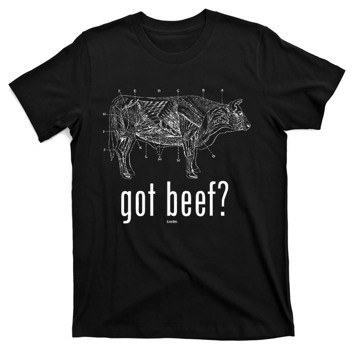 Got Beef Cuts Of Beef Funny Meat Eaters T-Shirt