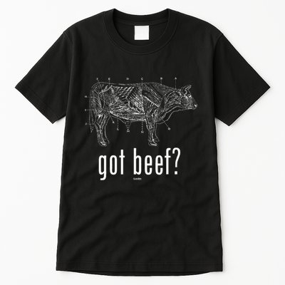 Got Beef Cuts Of Beef Funny Meat Eaters Tall T-Shirt