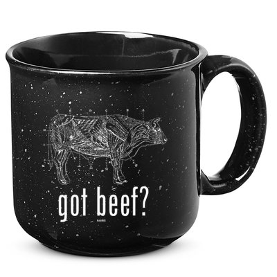 Got Beef Cuts Of Beef Funny Meat Eaters 15oz Campfire Ceramic Mug