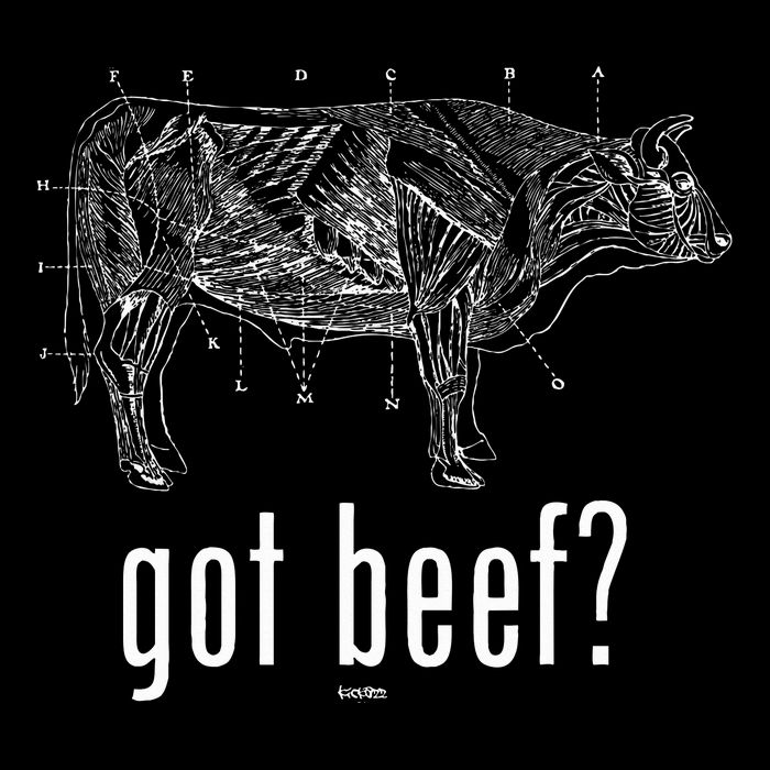 Got Beef Cuts Of Beef Funny Meat Eaters Drawstring Bag