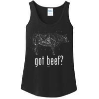 Got Beef Cuts Of Beef Funny Meat Eaters Ladies Essential Tank