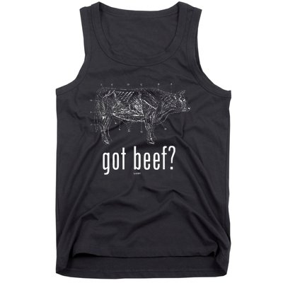 Got Beef Cuts Of Beef Funny Meat Eaters Tank Top