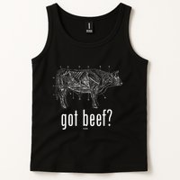 Got Beef Cuts Of Beef Funny Meat Eaters Tank Top