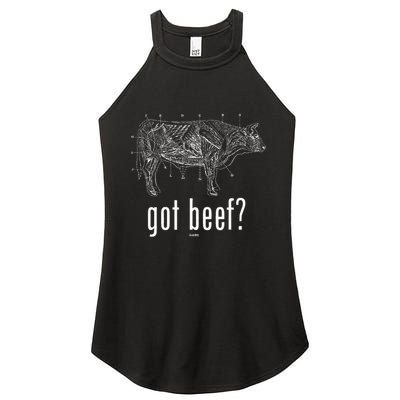 Got Beef Cuts Of Beef Funny Meat Eaters Women's Perfect Tri Rocker Tank