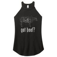 Got Beef Cuts Of Beef Funny Meat Eaters Women's Perfect Tri Rocker Tank