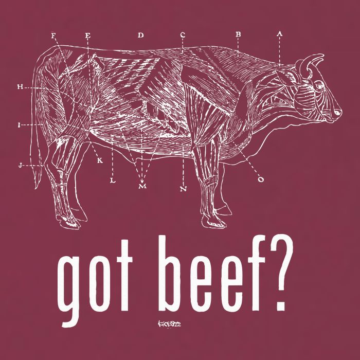 Got Beef Cuts Of Beef Funny Meat Eaters 16oz Travel Tumbler