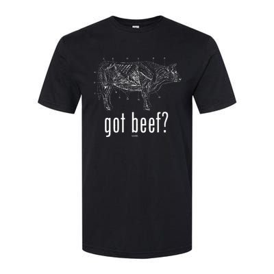 Got Beef Cuts Of Beef Funny Meat Eaters Softstyle CVC T-Shirt