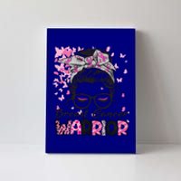 Girl Breast Cancer Warrior Gift Canvas