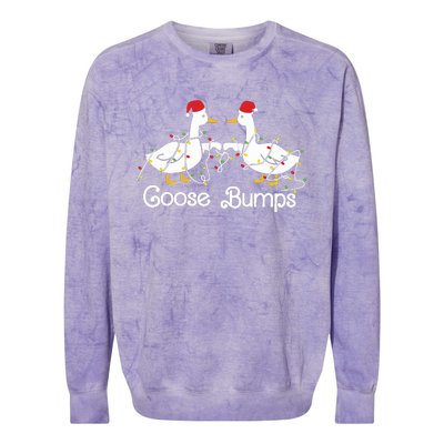 Goose Bumps Christmas Colorblast Crewneck Sweatshirt