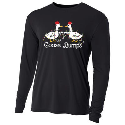 Goose Bumps Christmas Cooling Performance Long Sleeve Crew