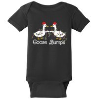 Goose Bumps Christmas Baby Bodysuit