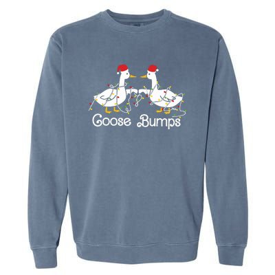 Goose Bumps Christmas Garment-Dyed Sweatshirt