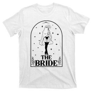 Ghost Bride Coven Witchy Gothic Wedding Bachelorette Party T-Shirt