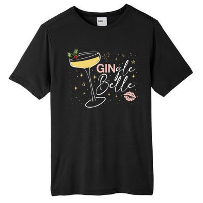 Gingle Belle Christmas Drink Cocktail Xmas Bartender Holiday Tall Fusion ChromaSoft Performance T-Shirt