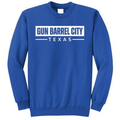 Gun Barrel City Texas Vintage Retro Souvenirs Sweatshirt