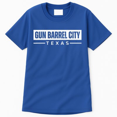 Gun Barrel City Texas Vintage Retro Souvenirs Tall T-Shirt