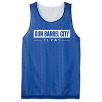 Gun Barrel City Texas Vintage Retro Souvenirs Mesh Reversible Basketball Jersey Tank