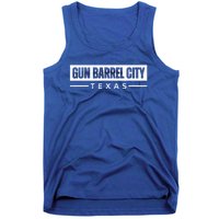 Gun Barrel City Texas Vintage Retro Souvenirs Tank Top