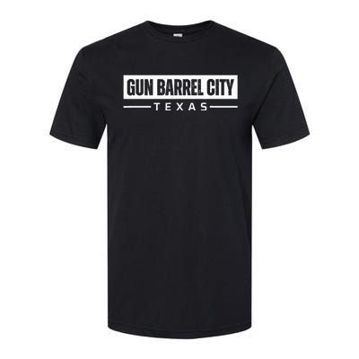 Gun Barrel City Texas Vintage Retro Souvenirs Softstyle CVC T-Shirt