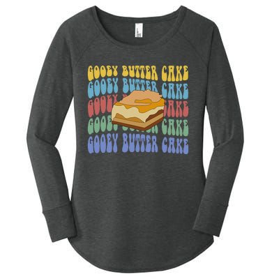 Gooey Butter Cake St. Louis Food Cuisine Women's Perfect Tri Tunic Long Sleeve Shirt