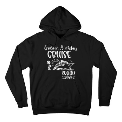 Golden Birthday Cruise Squad 2024 Holiday Trip Family Matching Hoodie