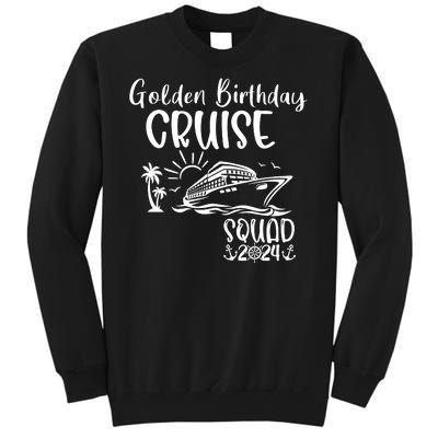 Golden Birthday Cruise Squad 2024 Holiday Trip Family Matching Sweatshirt