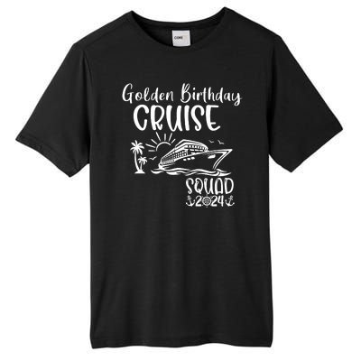 Golden Birthday Cruise Squad 2024 Holiday Trip Family Matching Tall Fusion ChromaSoft Performance T-Shirt