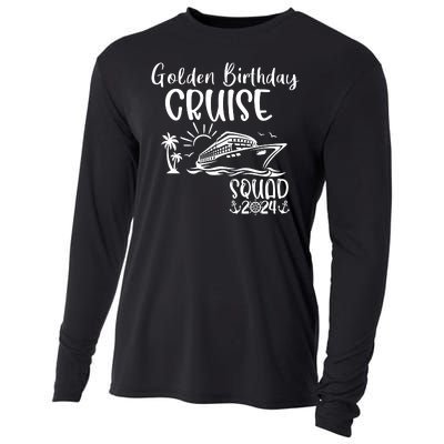 Golden Birthday Cruise Squad 2024 Holiday Trip Family Matching Cooling Performance Long Sleeve Crew