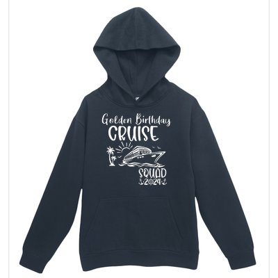 Golden Birthday Cruise Squad 2024 Holiday Trip Family Matching Urban Pullover Hoodie