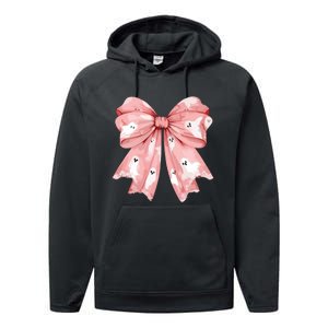 Ghost Bow Coquette Performance Fleece Hoodie