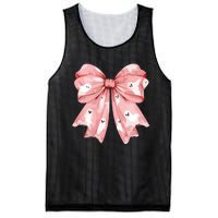 Ghost Bow Coquette Mesh Reversible Basketball Jersey Tank