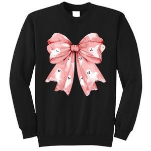 Ghost Bow Coquette Tall Sweatshirt