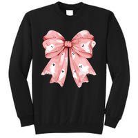 Ghost Bow Coquette Tall Sweatshirt