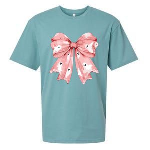 Ghost Bow Coquette Sueded Cloud Jersey T-Shirt