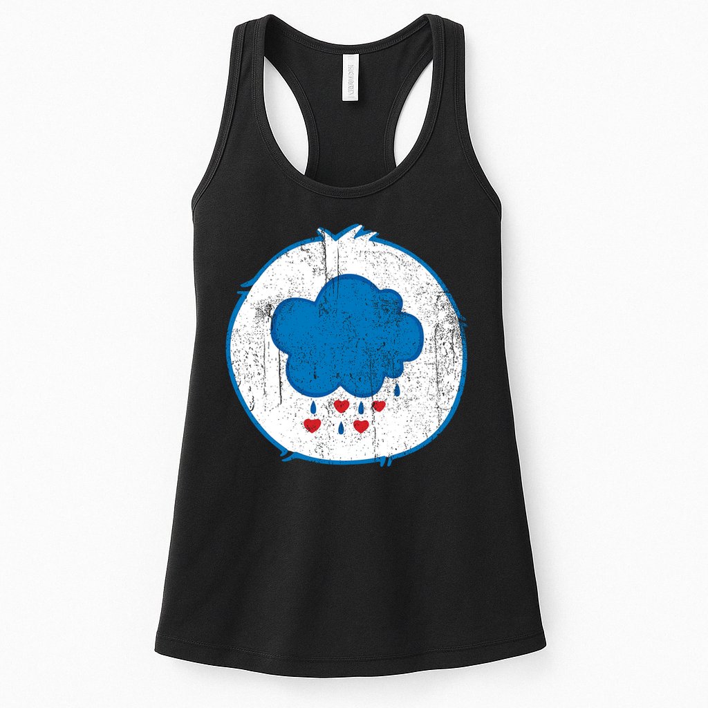 Grumpy Bear Costume Boy Retro Womens Tank Top