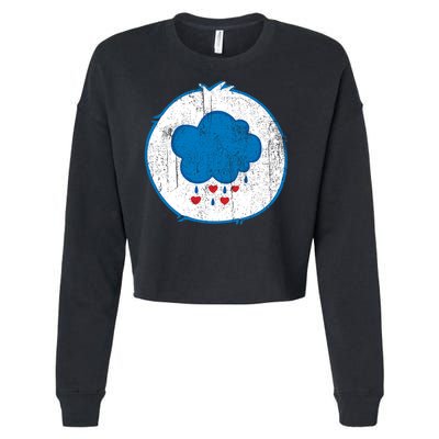 Grumpy Bear Costume Boy Retro Cropped Pullover Crew