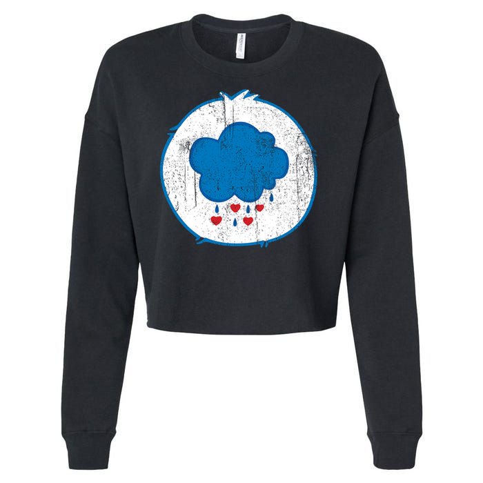 Grumpy Bear Costume Boy Retro Cropped Pullover Crew