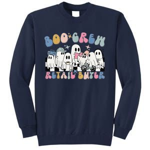 Groovy Boo Crew Retail Buyer Halloween Cute Ghost Tall Sweatshirt