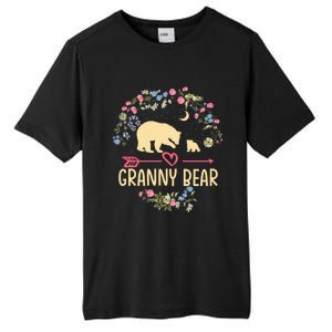 Granny Bear Christmas Family Flower Grandma Xmas Cute Gift Tall Fusion ChromaSoft Performance T-Shirt