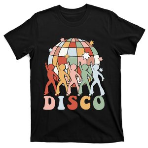 Groovy70sDisco Ball Dancing Queens Kings T-Shirt