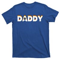 Gay Bear Daddy Design With Bear Pride Flag Gay Daddy Gift T-Shirt