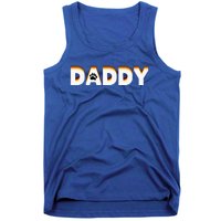 Gay Bear Daddy Design With Bear Pride Flag Gay Daddy Gift Tank Top