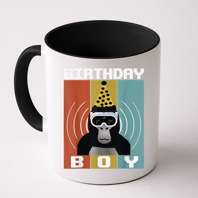 Gorilla Birthday Decorations Monkey Tag VR Gamer for Mug