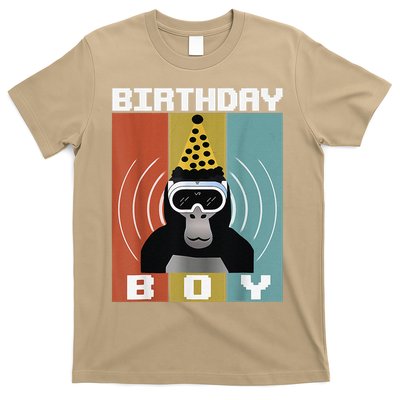 Gorilla Birthday Decorations Monkey Tag VR Gamer for T-Shirt