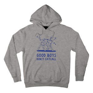 Good Boy Dont Catcall Tall Hoodie